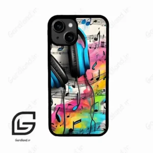 قاب گوشی آیفون 13 (Iphone 13 ) طرح موسیقی کد 2482