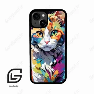 قاب گوشی آیفون 13 (Iphone 13 ) طرح گربه کد 2483
