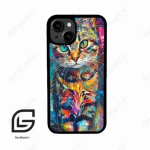 قاب گوشی آیفون 13 (Iphone 13 ) طرح گربه کد 2488