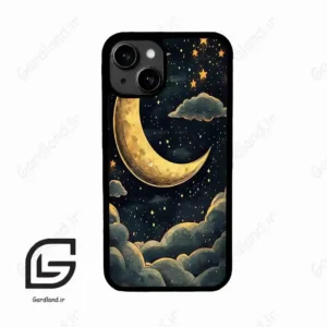 قاب گوشی آیفون 13 (Iphone 13 ) طرح ماه کد 2547
