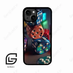 قاب گوشی آیفون 13 (Iphone 13 ) طرح تاس کد 2556