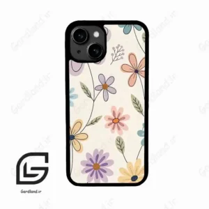 قاب گوشی آیفون 13 (Iphone 13 ) طرح گل کد 2587