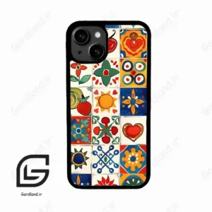 قاب گوشی آیفون 13 (Iphone 13 ) طرح کاشی کد 2594