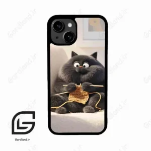 قاب گوشی آیفون 13 (Iphone 13 ) طرح گربه کد 2639