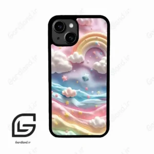 قاب گوشی آیفون 13 (Iphone 13 ) طرح رنگارنگ کد 2656