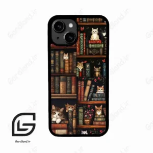 قاب گوشی آیفون 13 (Iphone 13 ) طرح کتابخانه کد 2675