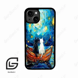 قاب گوشی آیفون 13 (Iphone 13 ) طرح گربه کد 2727