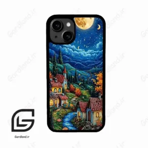 قاب گوشی آیفون 13 (Iphone 13 ) طرح دهکده کد 2732