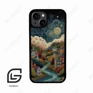قاب گوشی آیفون 13 (Iphone 13 ) طرح دهکده کد 2736