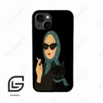 قاب گوشی آیفون 13 (Iphone 13 ) طرح خانومی کد 2810