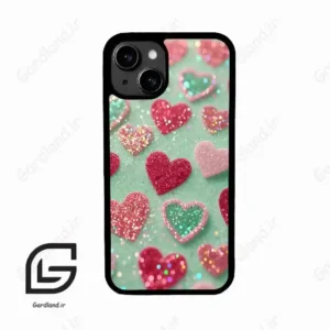 قاب گوشی آیفون 13 (Iphone 13 ) طرح قلب کد 2812