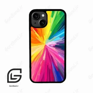 قاب گوشی آیفون 13 (Iphone 13 ) طرح رنگارنگ کد 2877