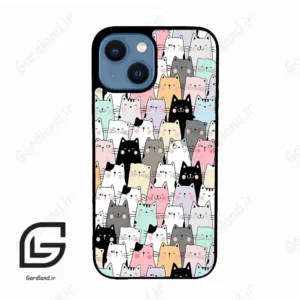 قاب گوشی آیفون 13 مینی (Iphone 13 Mini ) طرح گربه کد 2019