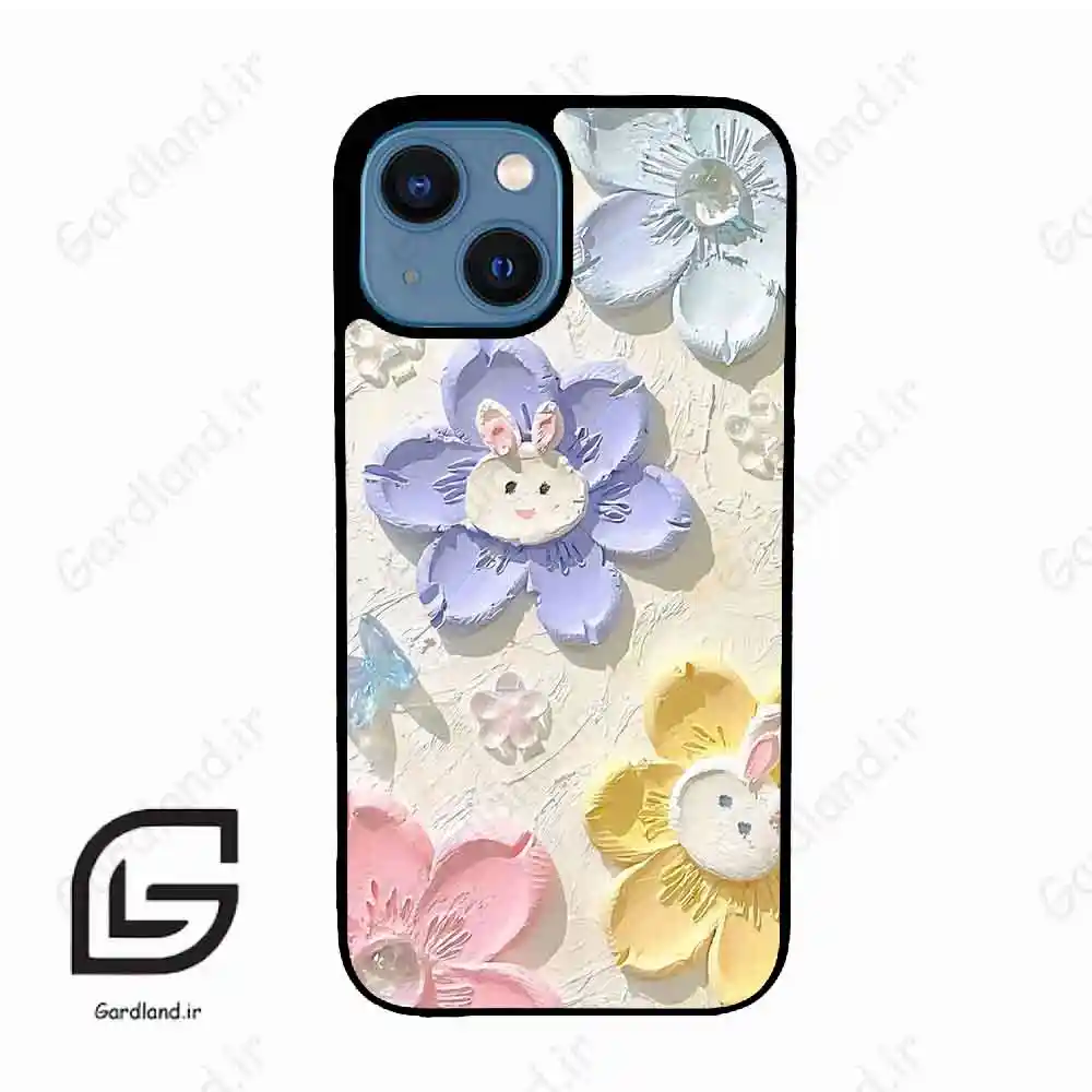 قاب گوشی آیفون 13 مینی (Iphone 13 Mini ) طرح گل کد 2046