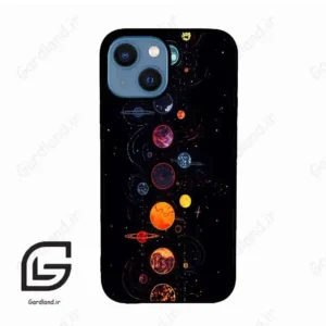 قاب گوشی آیفون 13 مینی (Iphone 13 Mini ) طرح کهکشان کد 2062