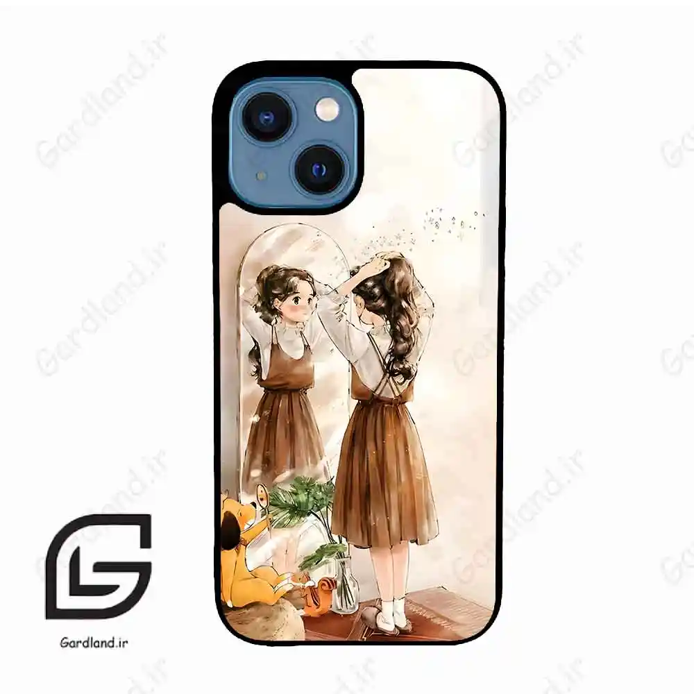 قاب گوشی آیفون 13 مینی (Iphone 13 Mini ) طرح دخترانه کد 2078