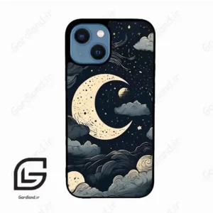 قاب گوشی آیفون 13 مینی (Iphone 13 Mini ) طرح ماه کد 2173