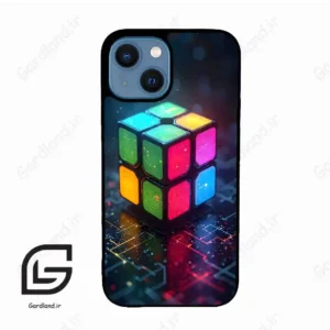 قاب گوشی آیفون 13 مینی (Iphone 13 Mini ) طرح مکعب کد 2222