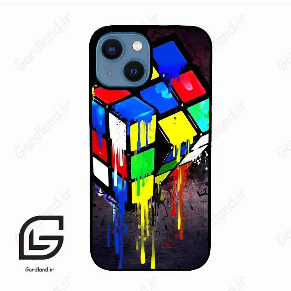قاب گوشی آیفون 13 مینی (Iphone 13 Mini ) طرح مکعب کد 2236