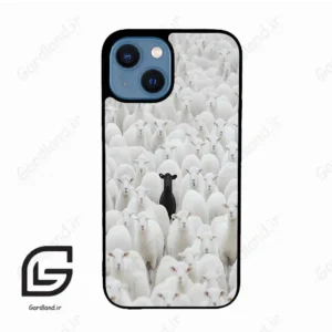 قاب گوشی آیفون 13 مینی (Iphone 13 Mini ) طرح گوسفند کد 2296
