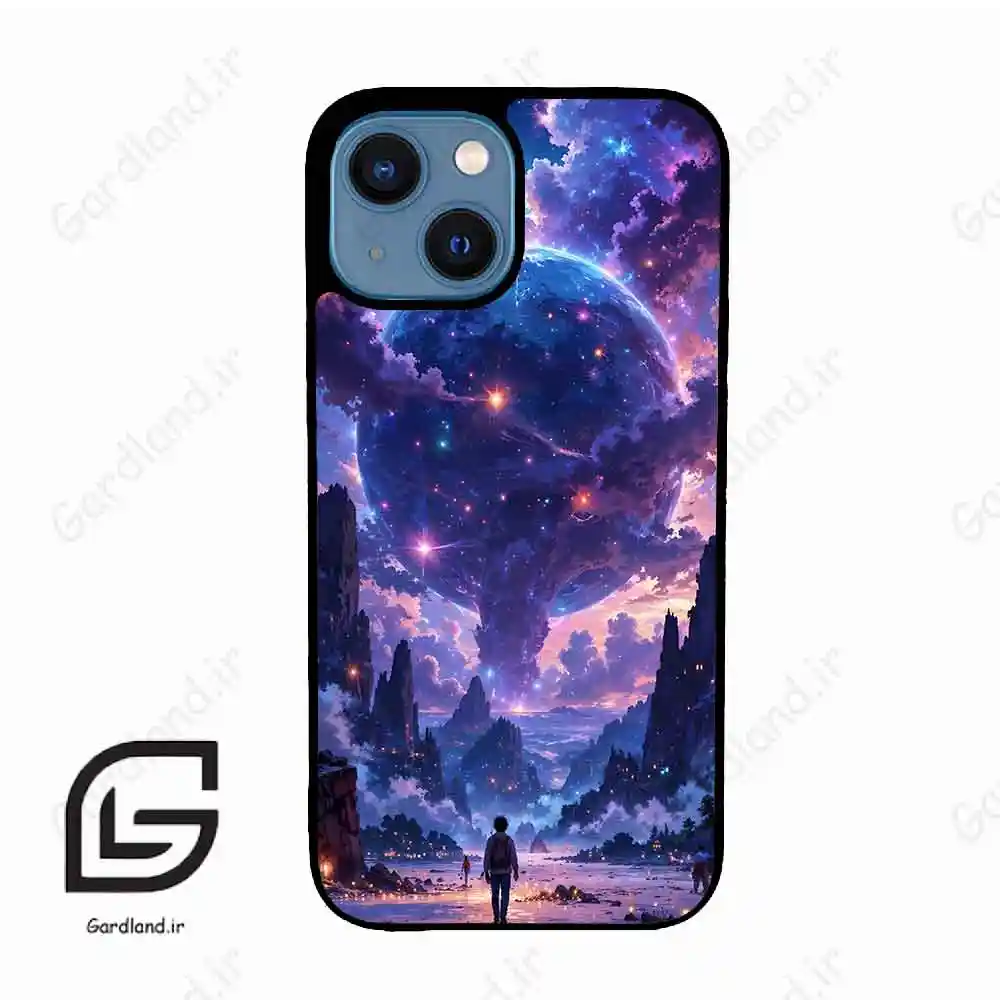 قاب گوشی آیفون 13 مینی (Iphone 13 Mini ) طرح ماه کد 2343