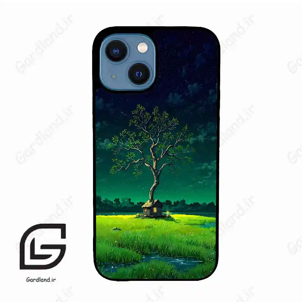 قاب گوشی آیفون 13 مینی (Iphone 13 Mini ) طرح درخت کد 2385