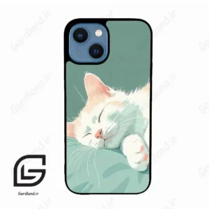 قاب گوشی آیفون 13 مینی (Iphone 13 Mini ) طرح گربه کد 2403