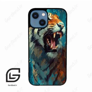 قاب گوشی آیفون 13 مینی (Iphone 13 Mini ) طرح ببر کد 2409