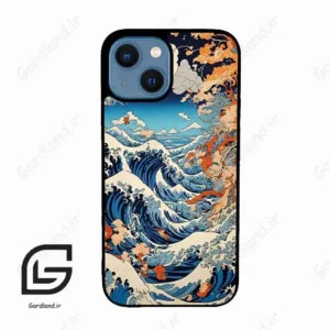 قاب گوشی آیفون 13 مینی (Iphone 13 Mini ) طرح موج کد 2418