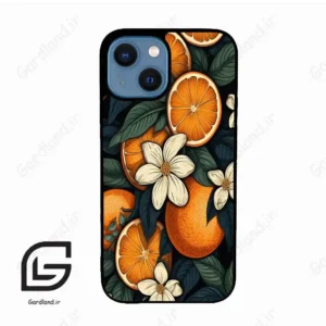 قاب گوشی آیفون 13 مینی (Iphone 13 Mini ) طرح پرتقالی کد 2423
