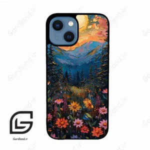 قاب گوشی آیفون 13 مینی (Iphone 13 Mini ) طرح نقاشی کد 2434