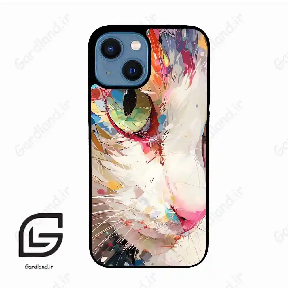 قاب گوشی آیفون 13 مینی (Iphone 13 Mini ) طرح گربه کد 2437