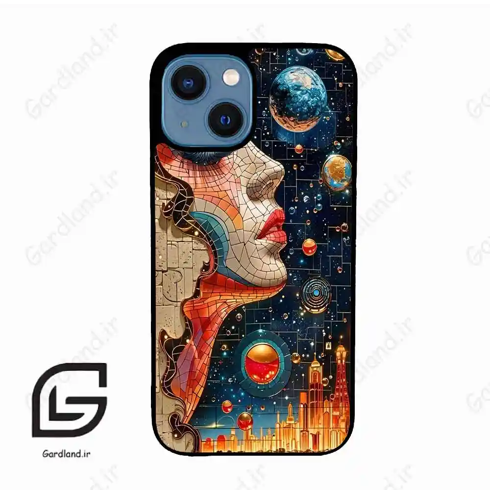 قاب گوشی آیفون 13 مینی (Iphone 13 Mini ) طرح چهره کد 2452