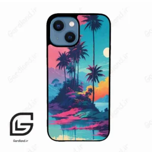 قاب گوشی آیفون 13 مینی (Iphone 13 Mini ) طرح جزیره کد 2461