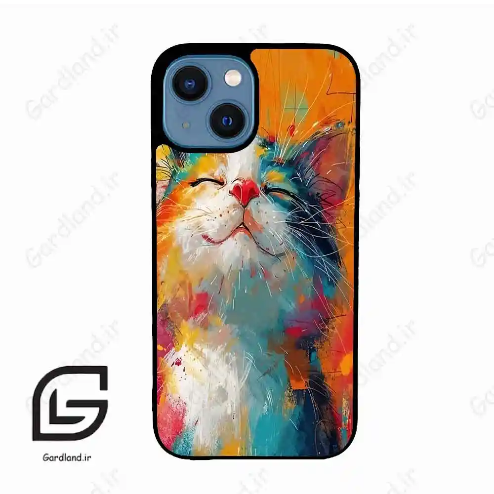 قاب گوشی آیفون 13 مینی (Iphone 13 Mini ) طرح گربه کد 2489