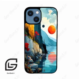 قاب گوشی آیفون 13 مینی (Iphone 13 Mini ) طرح طبیعت کد 2494