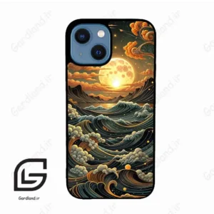 قاب گوشی آیفون 13 مینی (Iphone 13 Mini ) طرح غروب کد 2505
