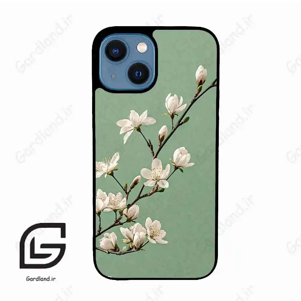 قاب گوشی آیفون 13 مینی (Iphone 13 Mini ) طرح شکوفه کد 2524