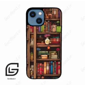 قاب گوشی آیفون 13 مینی (Iphone 13 Mini ) طرح کتابخانه کد 2537