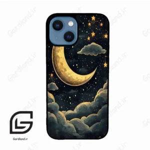 قاب گوشی آیفون 13 مینی (Iphone 13 Mini ) طرح ماه کد 2547