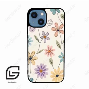 قاب گوشی آیفون 13 مینی (Iphone 13 Mini ) طرح گل کد 2587