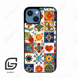 قاب گوشی آیفون 13 مینی (Iphone 13 Mini ) طرح کاشی کد 2594