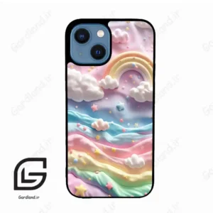 قاب گوشی آیفون 13 مینی (Iphone 13 Mini ) طرح رنگارنگ کد 2656