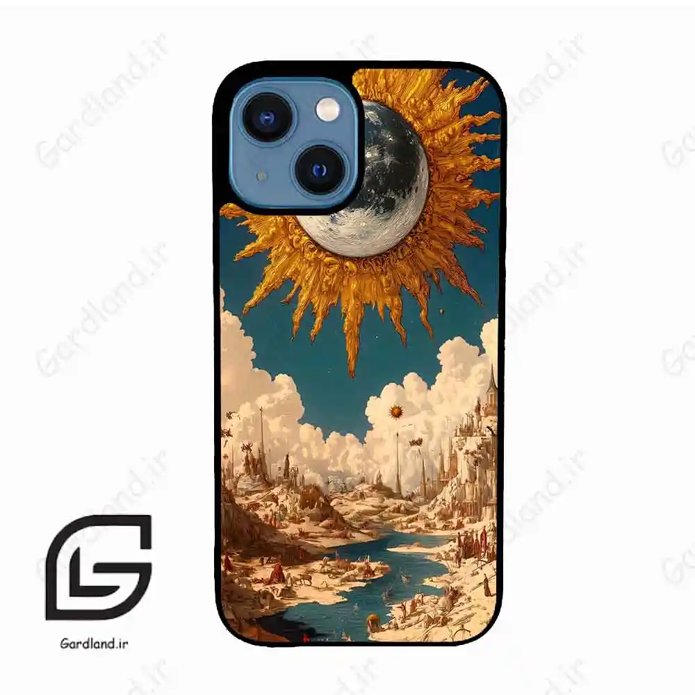 قاب گوشی آیفون 13 مینی (Iphone 13 Mini ) طرح خورشید کد 2694