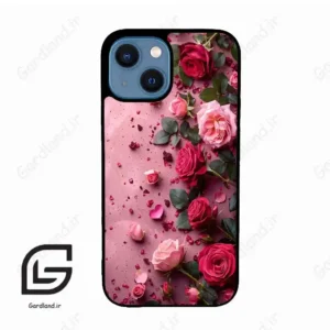 قاب گوشی آیفون 13 مینی (Iphone 13 Mini ) طرح رز کد 2744