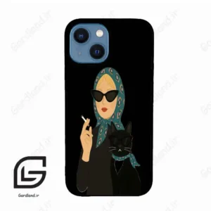 قاب گوشی آیفون 13 مینی (Iphone 13 Mini ) طرح خانومی کد 2810