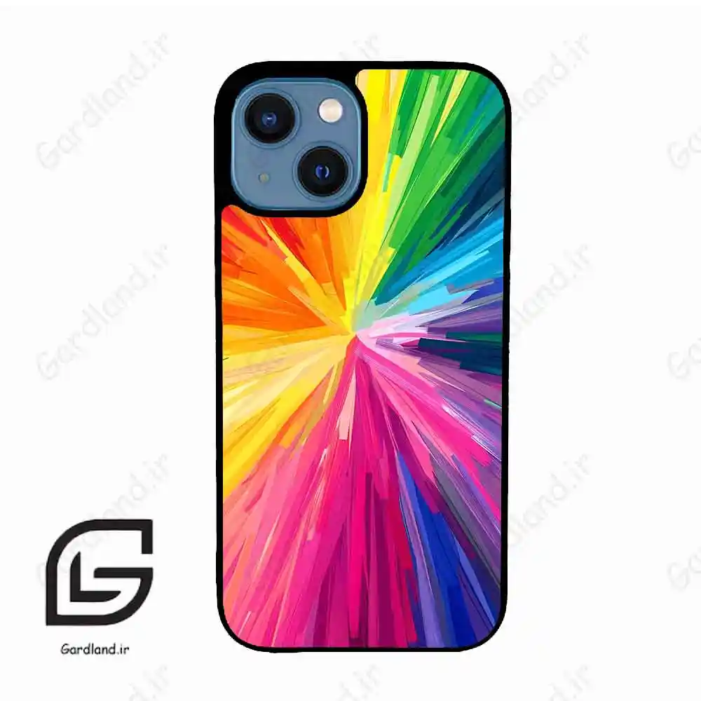 قاب گوشی آیفون 13 مینی (Iphone 13 Mini ) طرح رنگارنگ کد 2877