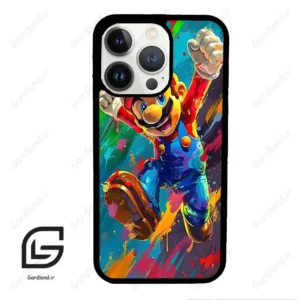 قاب گوشی آیفون 13 پرو (Iphone 13 Pro ) طرح سوپرماریو کد 2016