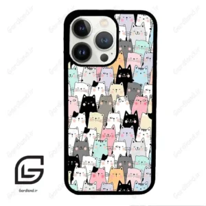قاب گوشی آیفون 13 پرو (Iphone 13 Pro ) طرح گربه کد 2019