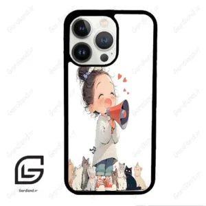 قاب گوشی آیفون 13 پرو (Iphone 13 Pro ) طرح دخترانه کد 2027